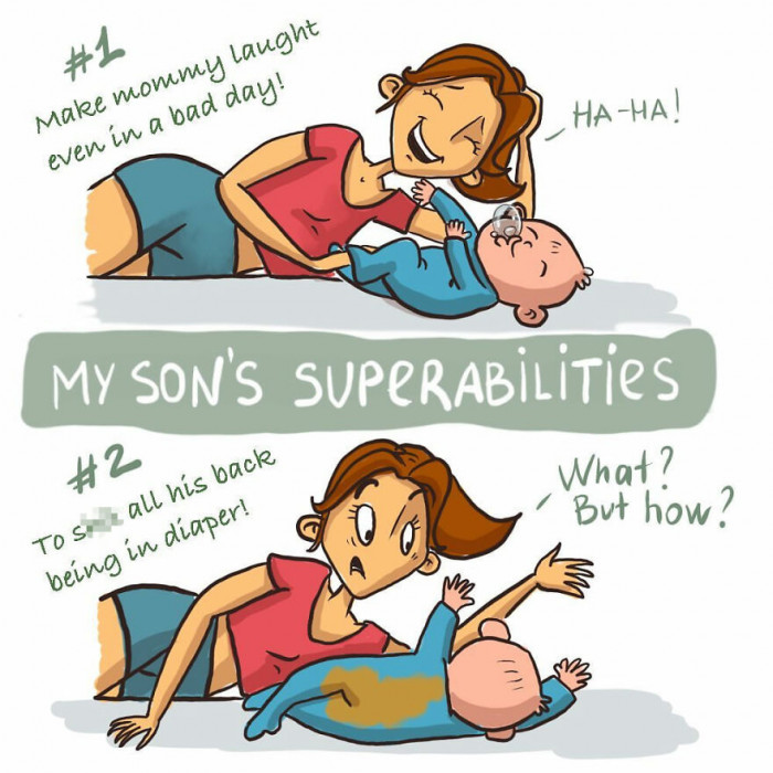 7. Babies have this super ability.