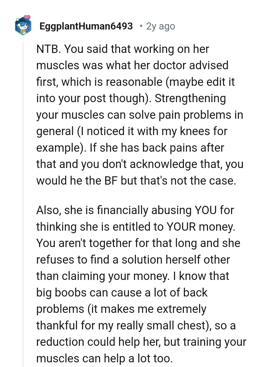 She Should Work on Her Muscles