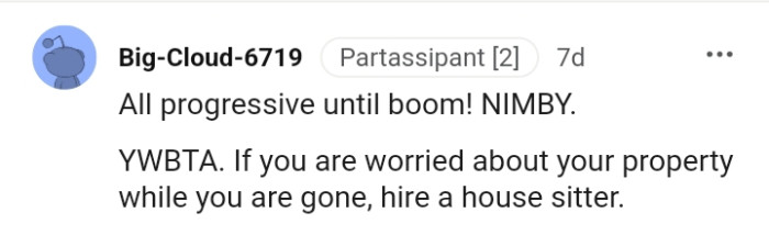 Let's hear what Redditors have to say regarding the story.