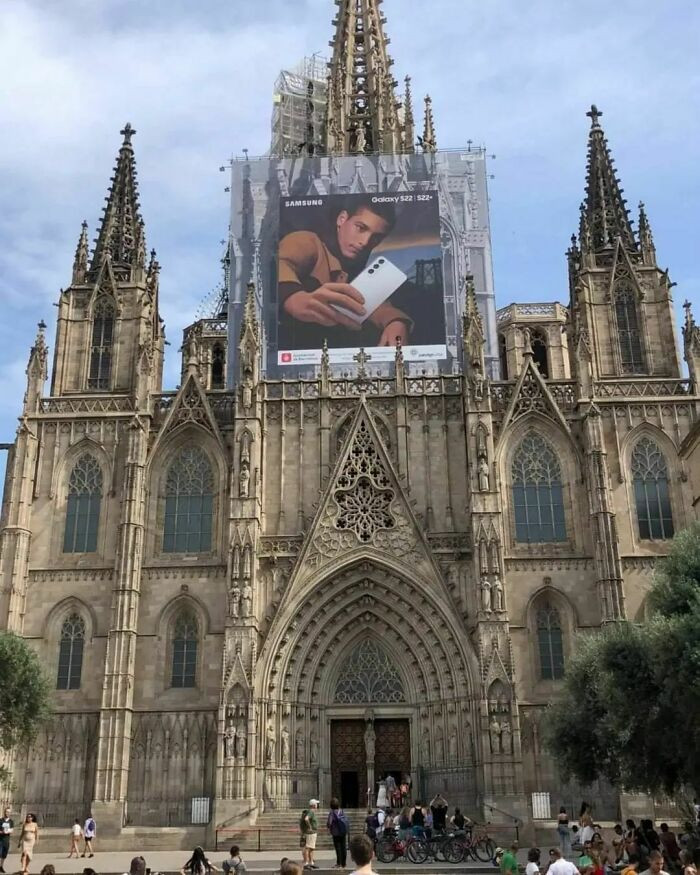 31. On a cathedral? Really?