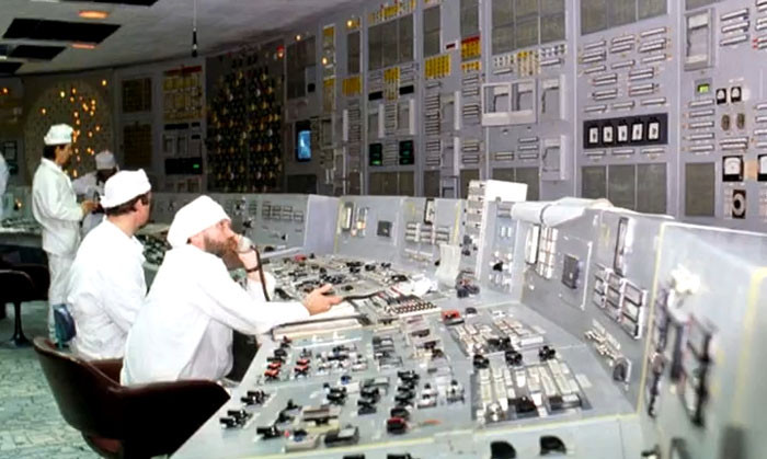 The Control Room At The Chernobyl Nuclear Power Plant Continues To Operate After The Disaster, Circa July-August 1986