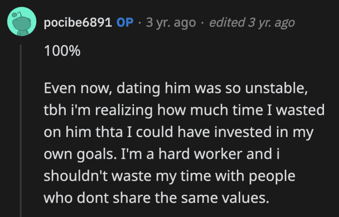 If they live together, OP's boyfriend needs to start looking for a new apartment while he's out job hunting.