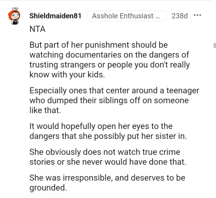 And the comments roll in...