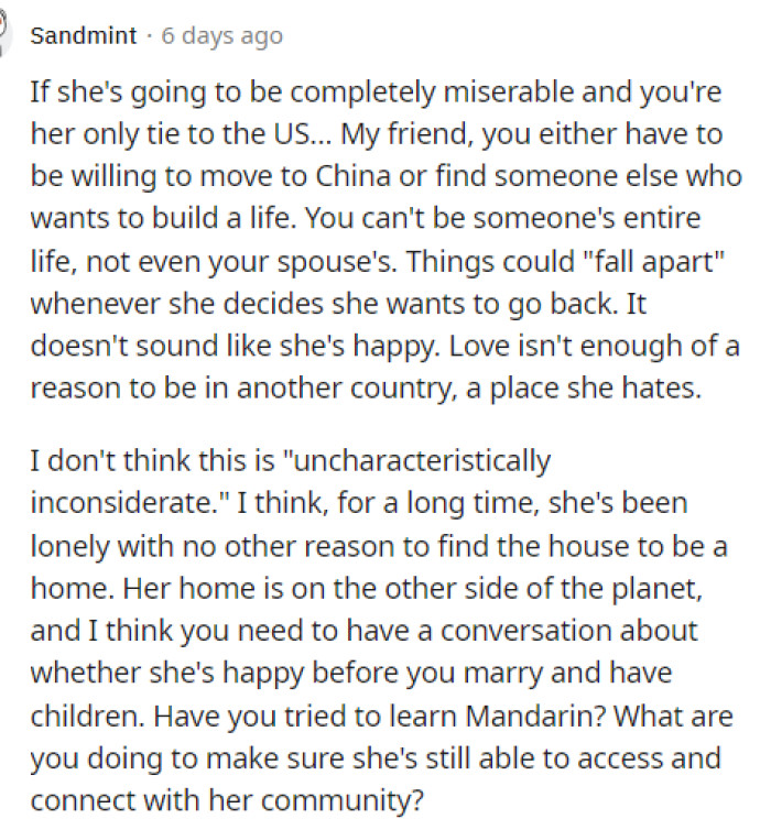 Based on everyone's responses, we are quite pleased that this conversation happened now and not at a later time after they are married.