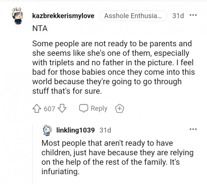 The babies are going to go through challenges