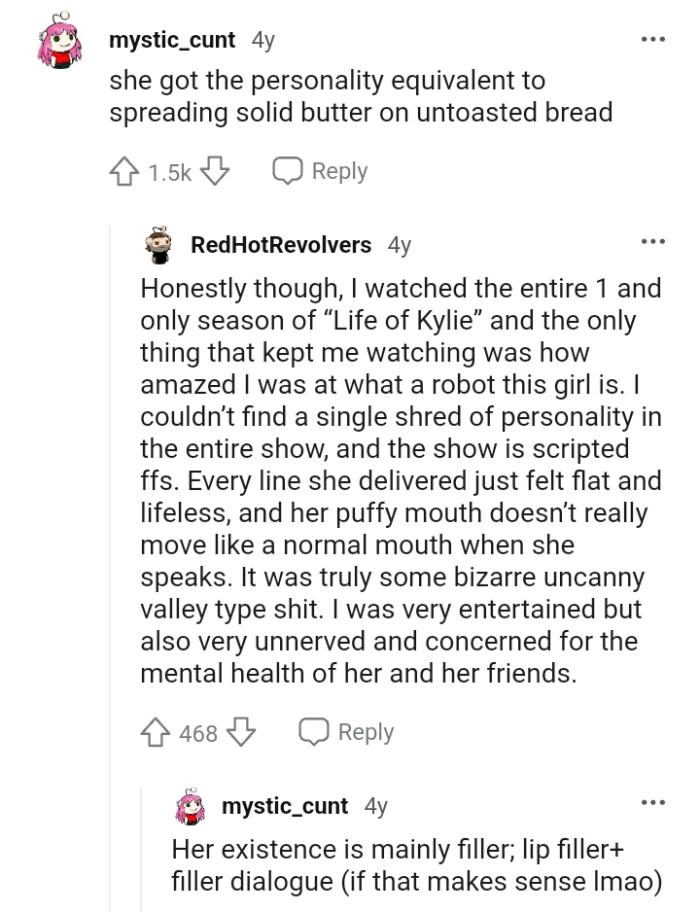 The personality equivalent to spreading solid butter on bread that isn't toasted