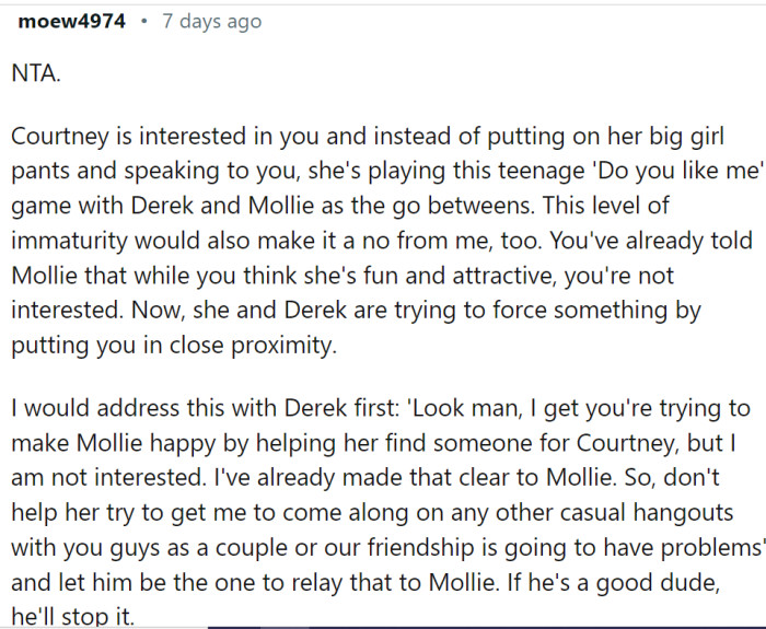 Sounds like a teenage game.