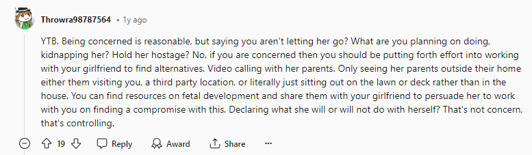 What are you planning on doing, kidnapping her? Hold her hostage? No.