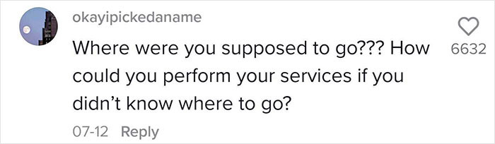 The logic flew way over the clients' heads.