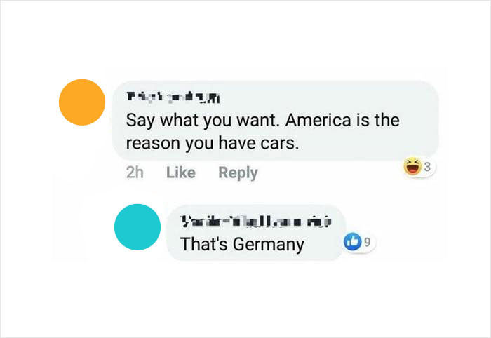 34. America is the reason you have cars