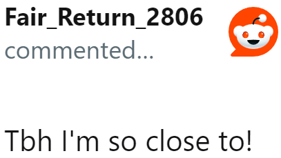 Before the OP made an update, she had been thinking about leaving the guy.