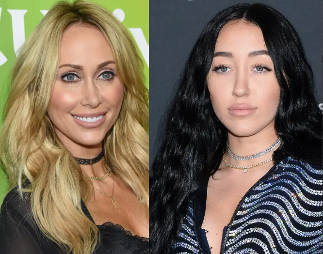Tish Cyrus and Noah Cyrus