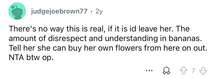 If this is real, you need to leave her.