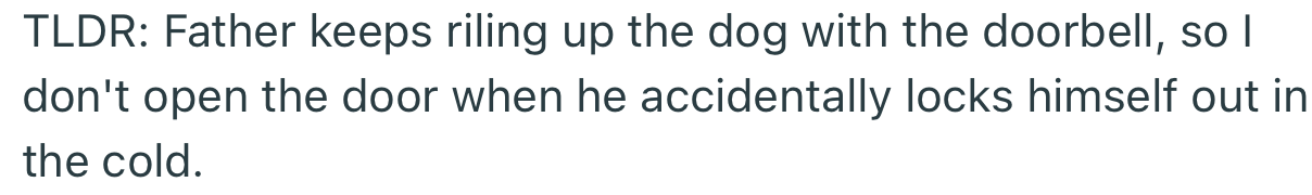 Too long; didn’t read