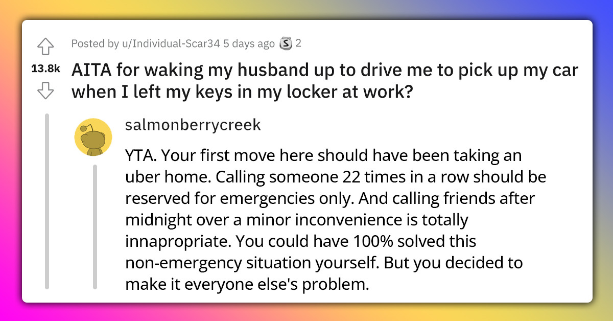 Woman Gets Pissed At Husband For Missing 22 Calls From Her When She Needed Him
