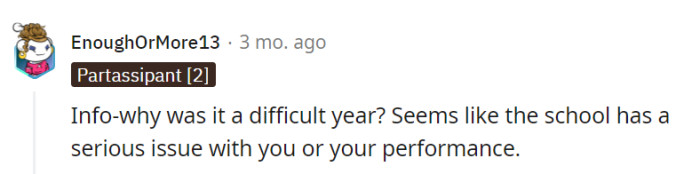 So many things to question here!