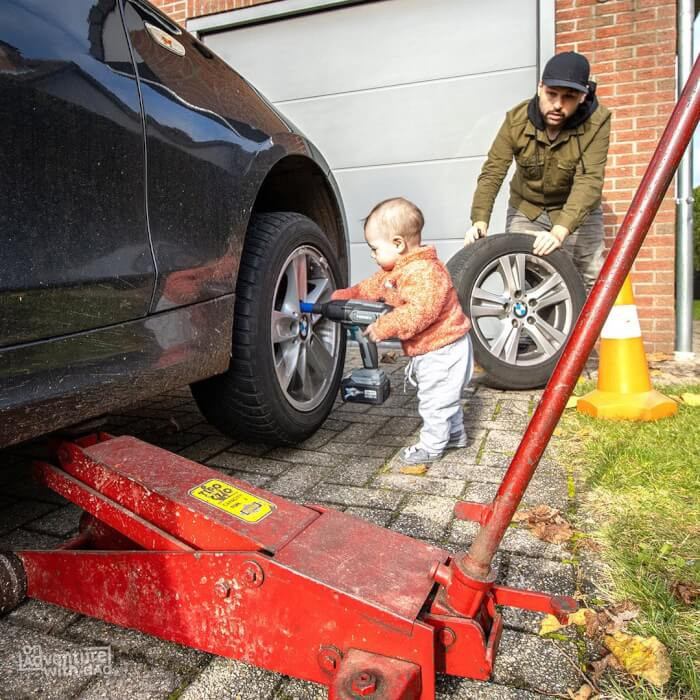 4. That Is The Wrong Tire, Dad!