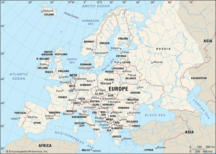 European Monarchies (12 Countries)