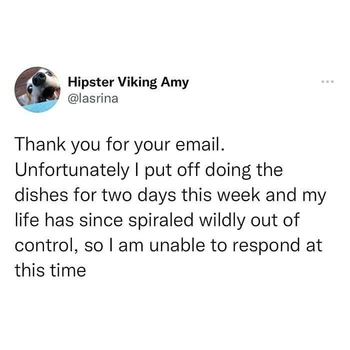 40. So. Many. Dishes.