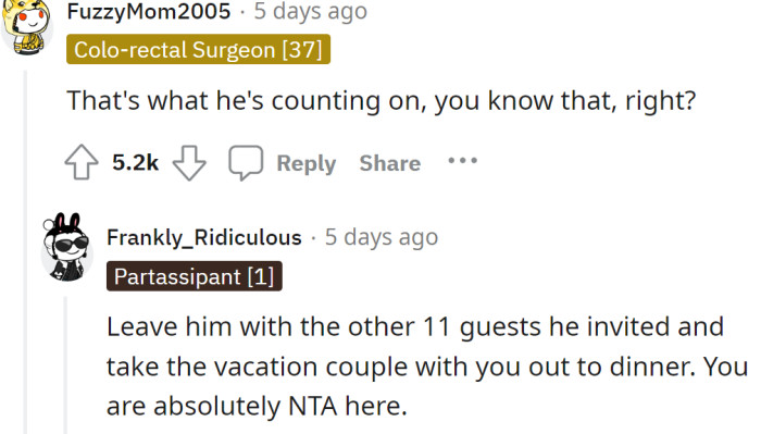 Redditors pointed the fact out to her