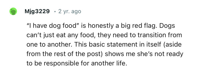 So Many Red Flags Littered Around the Post