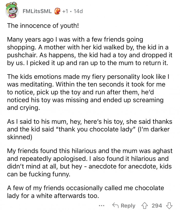 Kids can be pretty funny without even trying.