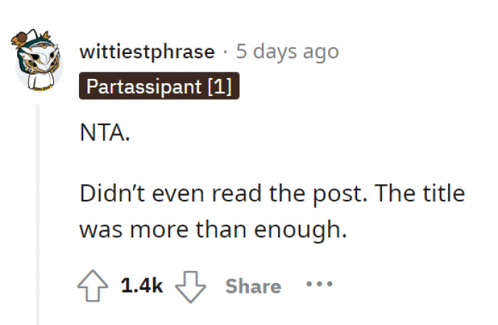 The title of the thread was pretty clear.