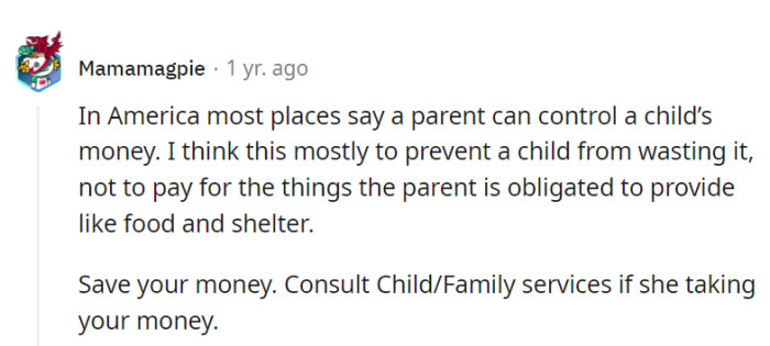 Save Your Money, OP!