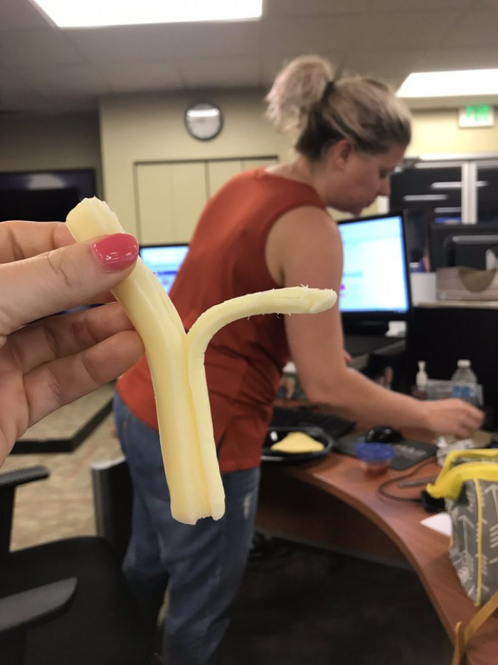 16. String cheese should only be eaten by pulling strings off