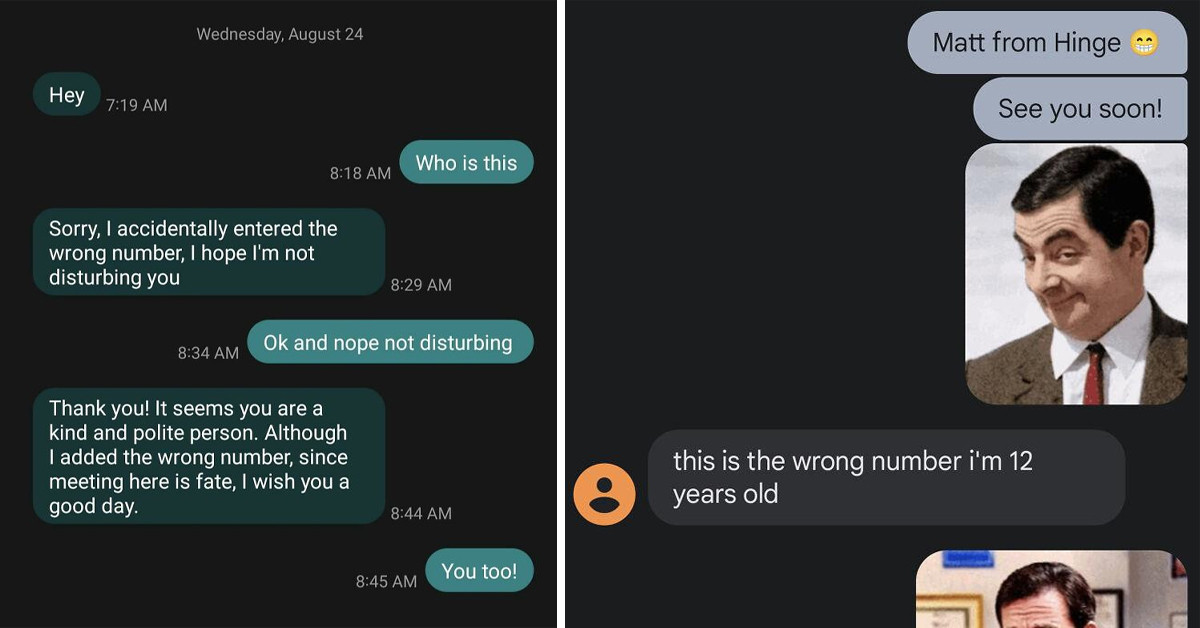 50 Of The Best "Wrong Number" Texts Shared Online