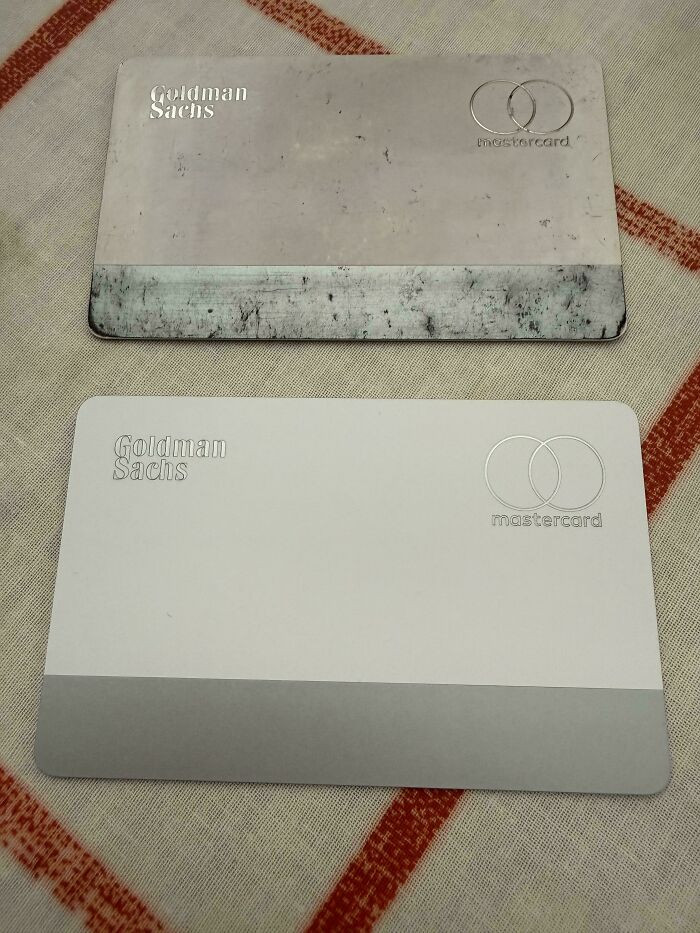 "Apple Card Old vs. New"