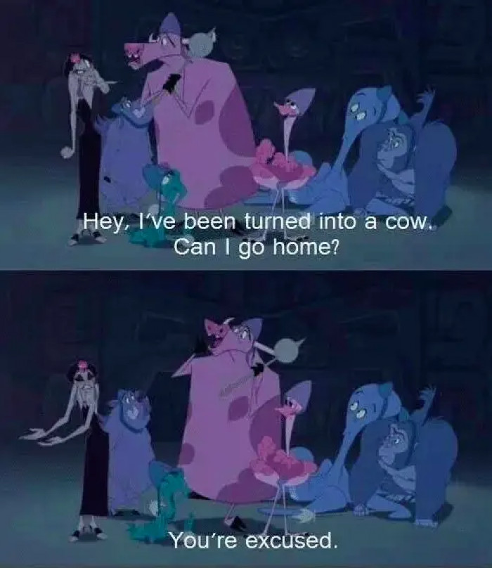 24. In The Emperor's New Groove, when this guy was turned into a cow