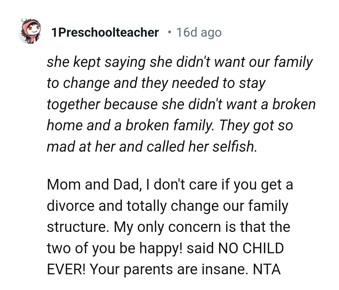 This Redditor's concern is for the OP and her sister to be happy