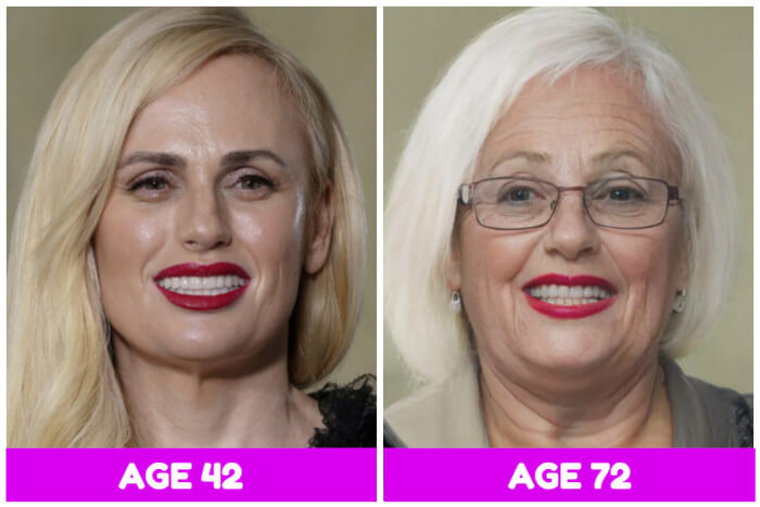 13. Rebel Wilson is still rocking the red lipstick, and we are loving it.