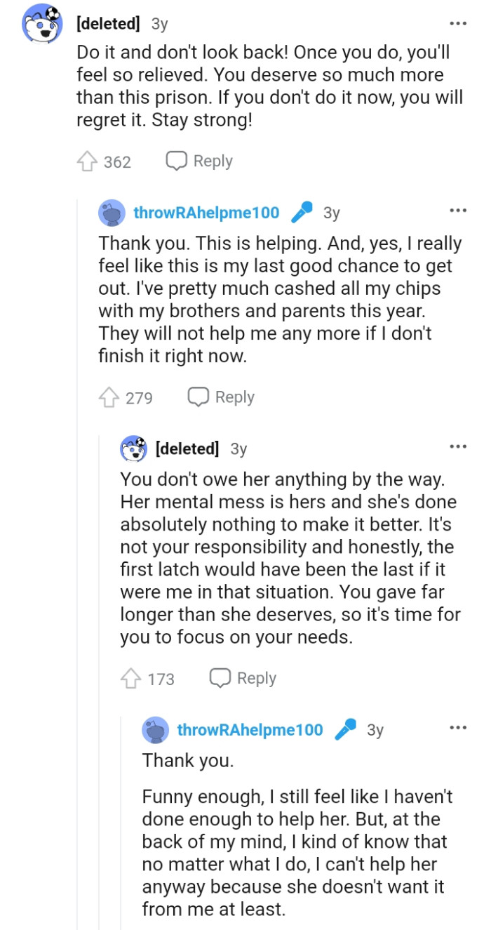 The OP will regret it if he doesn't push through with it