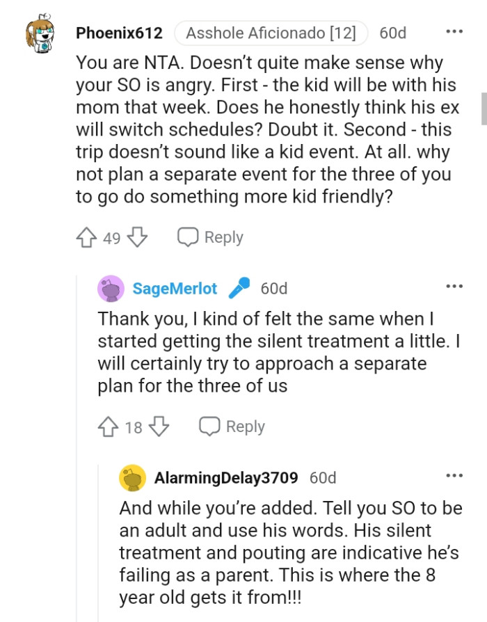 Creating a separate event