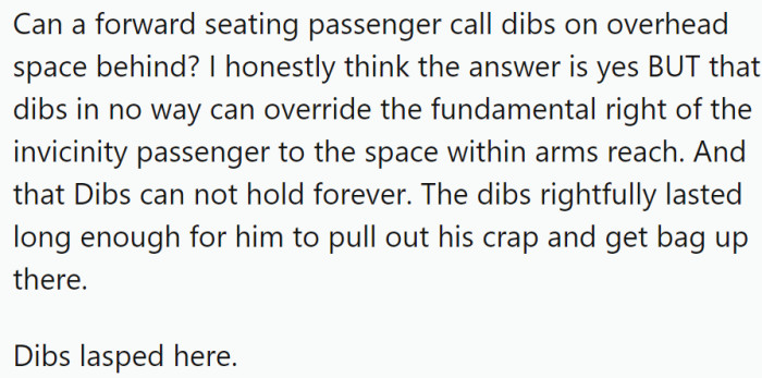 There are priorities here