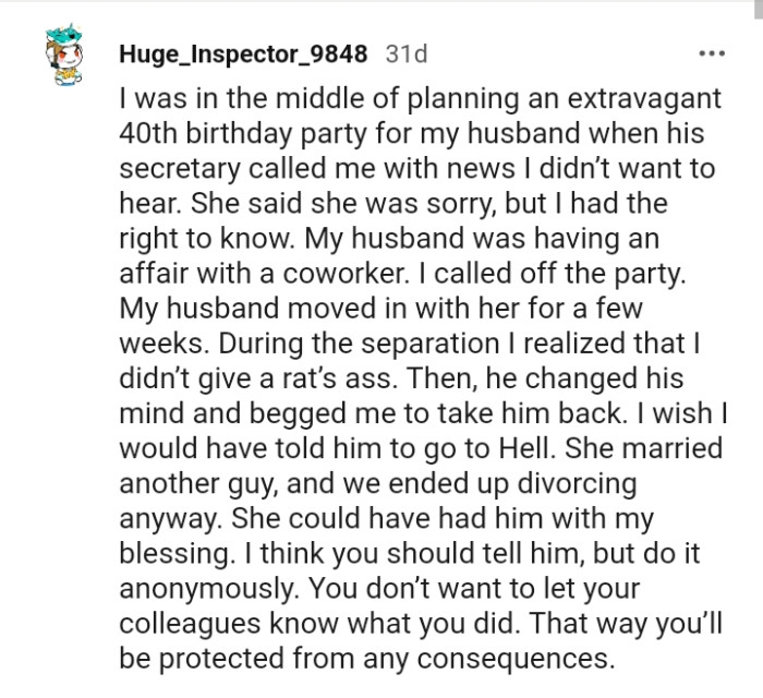 This Redditor shares her own similar story