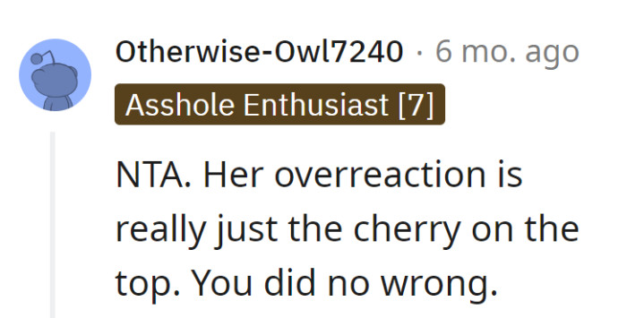 Popcorn-worthy drama, though.