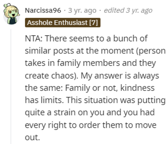 The answer is always the same