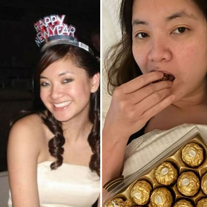 12. New Year’s Eve Went From Tiara To Ferrero
