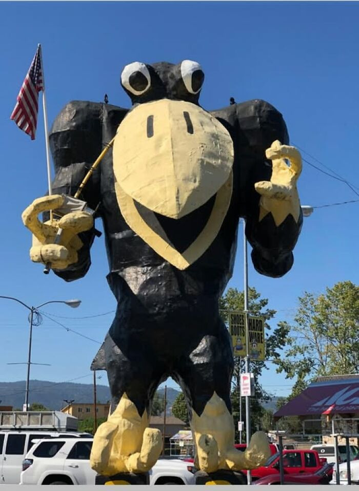 "Not Sure If Anyone Has Posted This. But It's At Blackbird Hardware Store In Medford, Oregon. Wrong On Many Levels"