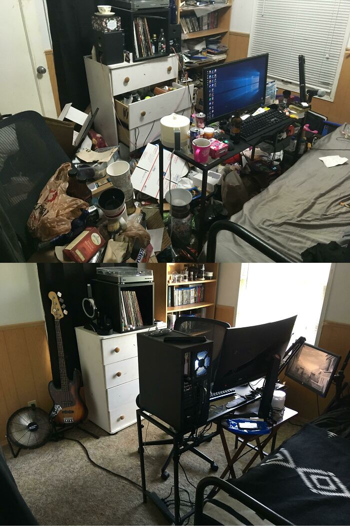 "Before & After Being Medicated For ADHD (08/19-05/20, Full Album In Comments)"