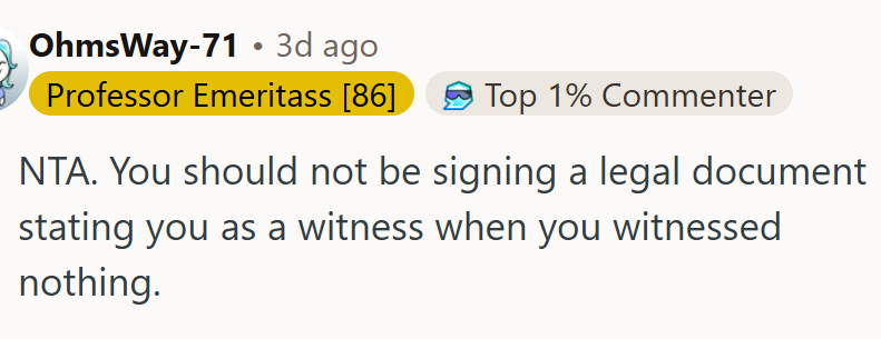 Don't ever do this...