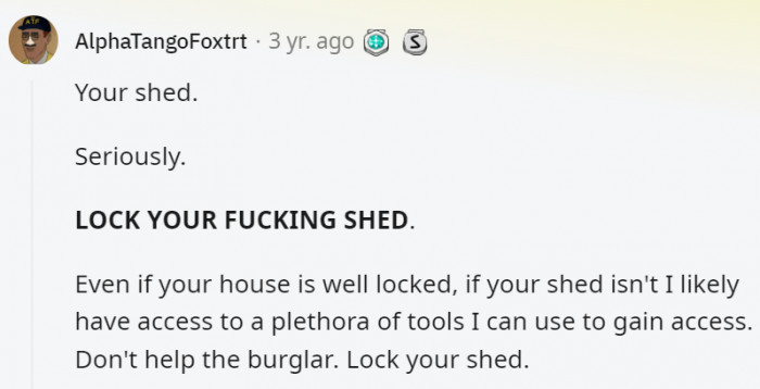 12. Don't help the burglars by giving them access to all those free resources