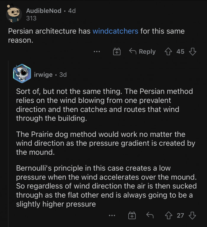 The prairie dogs do it more efficiently.