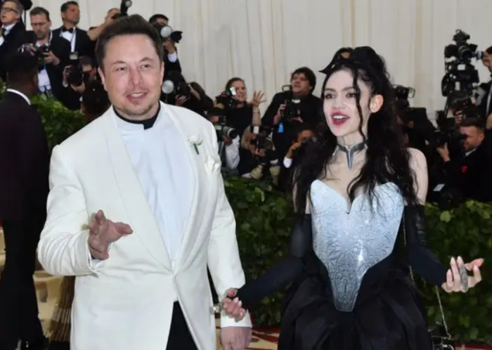 23. Grimes and Elon Musk