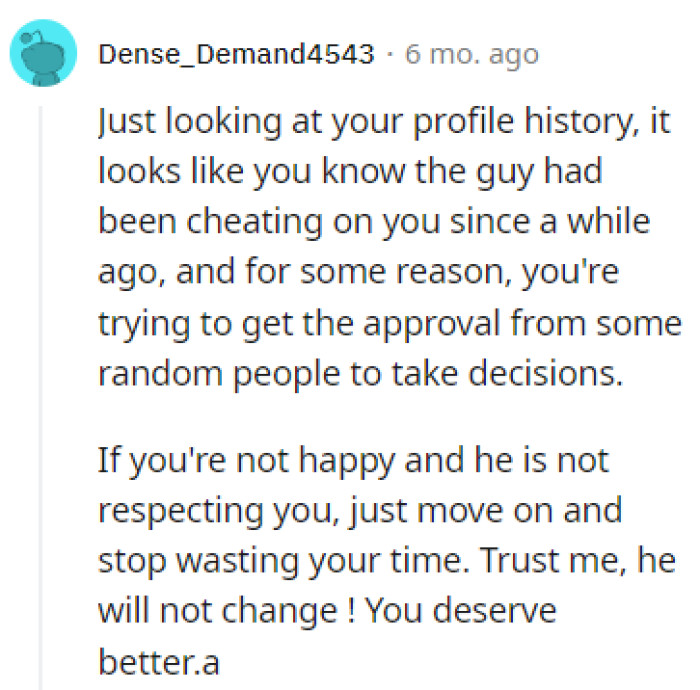 Stop wasting your time, OP