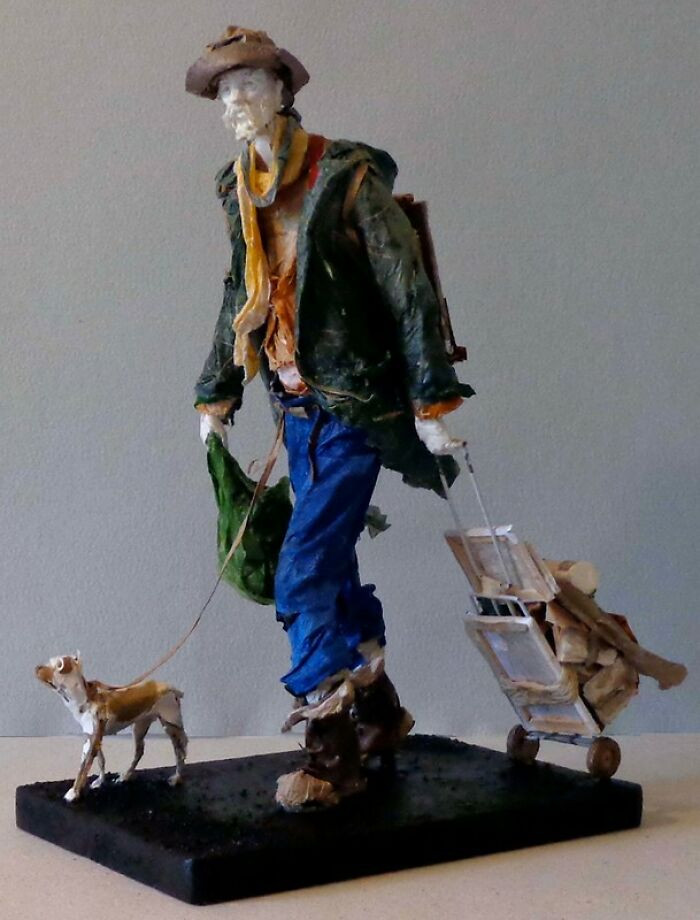 Artwork titled Letting Go Untitled, minimal folded sheet sculpture evoking release and stillness