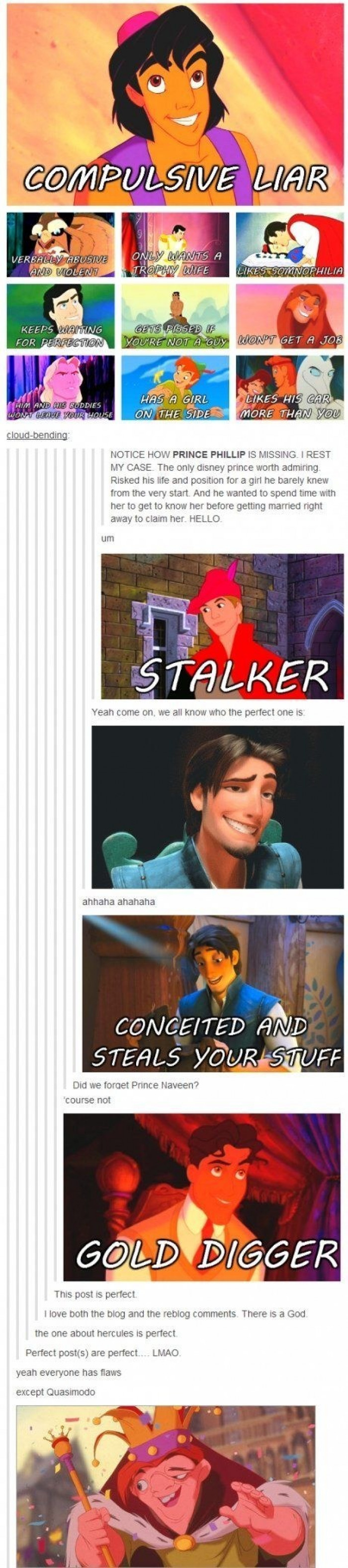 22. Quasimodo is the only worthy Disney male lead